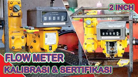 Pekerjaan Kalibrasi Flow Meter Di Tera Metrologi Liquid Controls M 7 1 Youtube