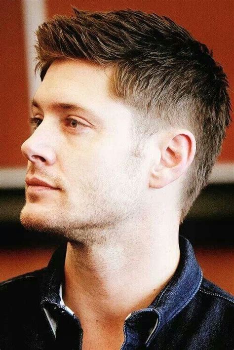 Dean Winchester Hairstyle Jensen Ackles Haircut Short Hairstyle Length