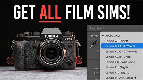 How To Get Fuji Film Simulations In Lightroom Fuji Film Simulation