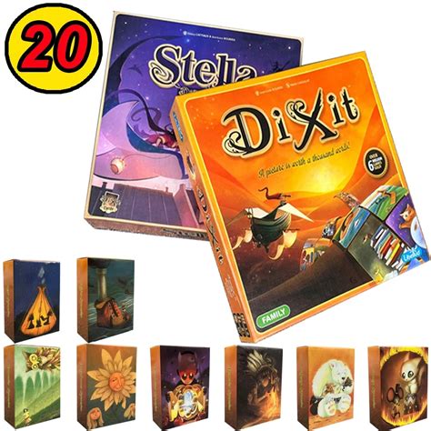 Styles Dixit Stella Univerus English Board Game Dixit Expansion