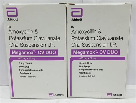 Megamox Cv Duo Syrup Abbott Non Prescription At ₹ 67box In Nagpur