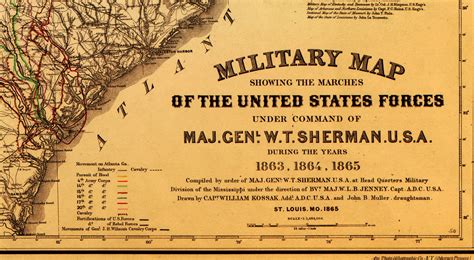 Sherman’s March To The Sea 1863 1865 Civil War