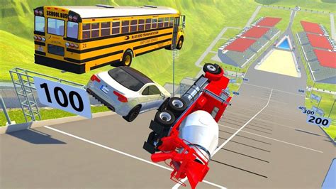 Car Jump Arena Madness Beamng Drive 43 Youtube