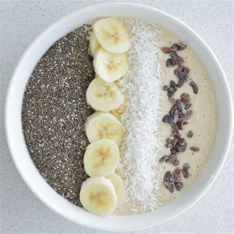 Creamy Vanilla Banana Smoothie Bowl Lauren Schwaiger