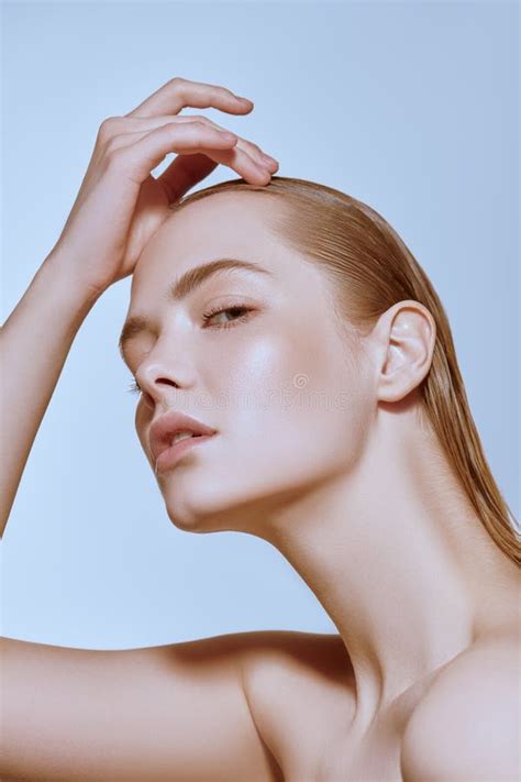 Glowing Healthy Skin Stock Photo Image Of Model Glowing 180598922