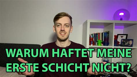 D Drucker Warum Haftet Meine Erste Schicht Nicht Youtube