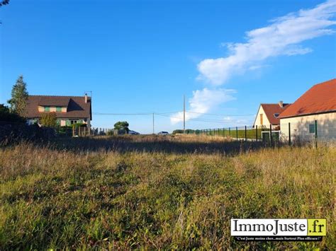 Terrain constructible 1320m² plat Immo Juste Le Mesnil Saint Denis