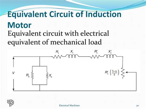 Equivalent Circuit Of Induction Motor Ppt Circuit Diagram