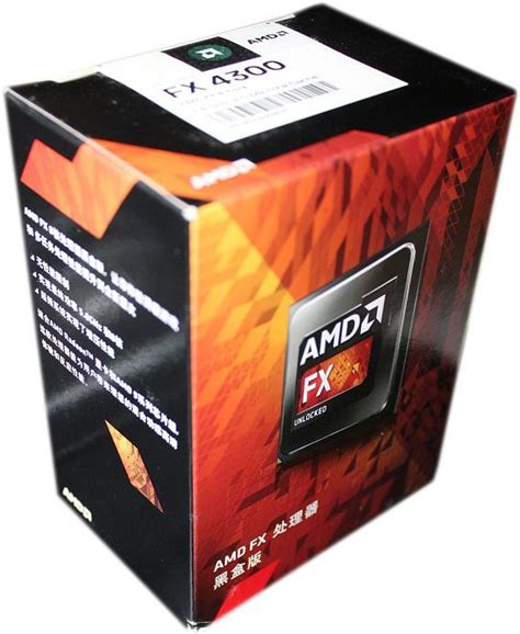 Процессор AMD FD4300WMHKSBX FX Series, BOX (с кулером), 4 яд., 3.8 ГГц ...