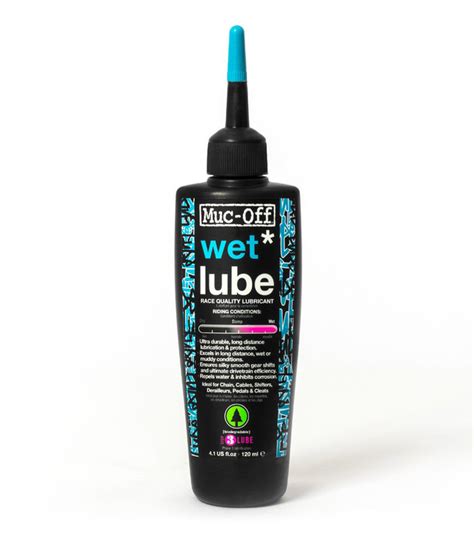 Aceite Lubricante Cadena Bicicleta MTB MUC OFF Wet Humedo