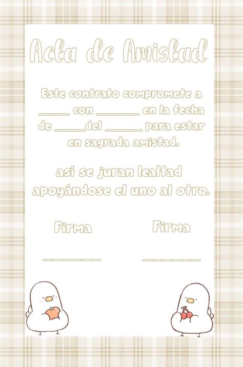 Pinterest Contrato De Amistad Contrato De Matrimonio Acta De Matrimonio