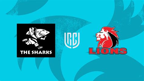 The Sharks vs Lions Super Rugby United Rugby Championship 2022-2023 ...