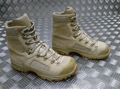 British Army Issue LOWA Elite Desert Assault Patrol Combat Boot EBay