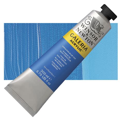 Winsor Newton Galeria Flow Acrylics Cerulean Blue Hue Ml Tube