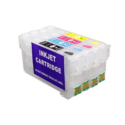 Up Set With One Time Chip T Xl Refill Ink Cartridge Compatible