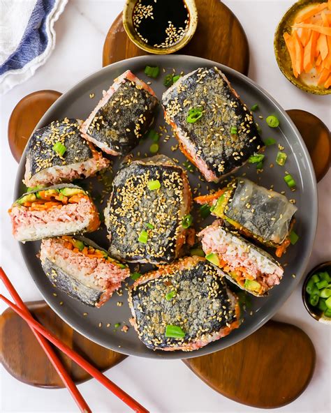 Rice Paper Sushi Rolls Recipe Cheap Lazy Vegan