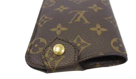 Louis Vuitton Monogram Canvas Etui Lunettes Mm Glasses Case