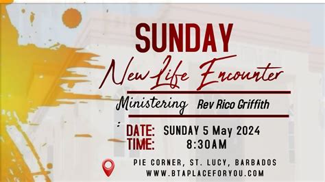 New Life Encounter May Th Blessed Assurance Rev Rico