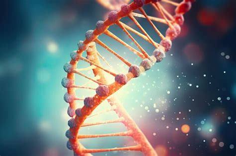 Composizione Della Molecola Di Dna Doppia Elica Del Dna Genoma Umano