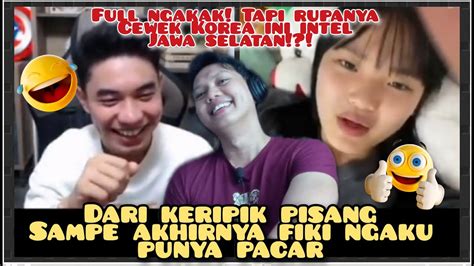 Fiki Naki Di Bikin Ngakak Dan Ngaku Punya Pacar Oleh Cewek Korea Youtube