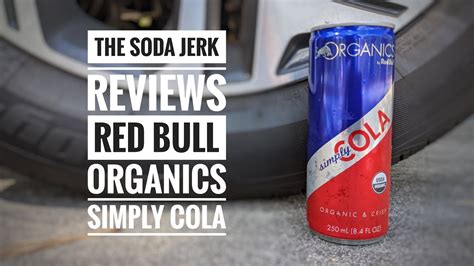 Red Bull Organics Simply Cola Review YouTube