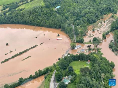 Canadian Province Declares State Of Emergency To Fight Flooding Xinhua