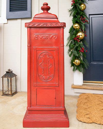 Letters To Santa Mailbox Christmas Decor Balsam Hill