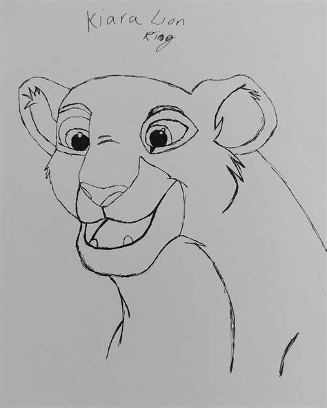 Kiara Lion King 2 Drawing By Ambadatu27 On Deviantart