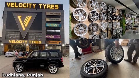 Alloy Wheels Mahindra Scorpio S11 New Design 20 21 22 Nich Tyres Velocity Tyres