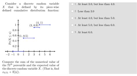 Answered Consider A Discrete Random Variable X Bartleby