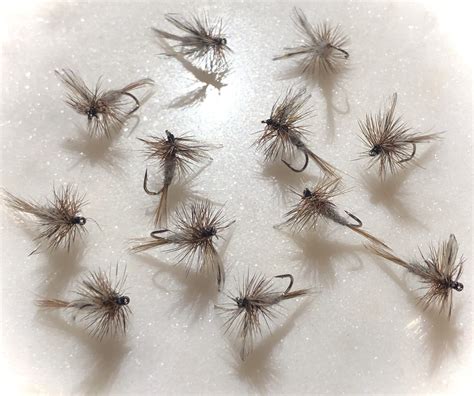 Adams Dry Fly Size 22 One Dozen 12 Qty Ames Fly Fishing