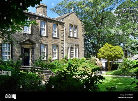 Bronte sisters family home & garden now the Brontes Parsonage Museum ...