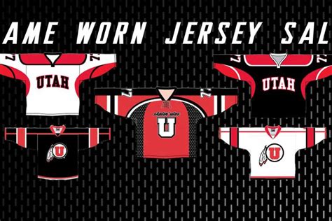 Utah Hockey Authentic Jersey Sale University Of Utah Hockey