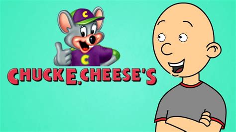 Classic Caillou Turns His House Into Chuck E Cheese S Grounded Youtube