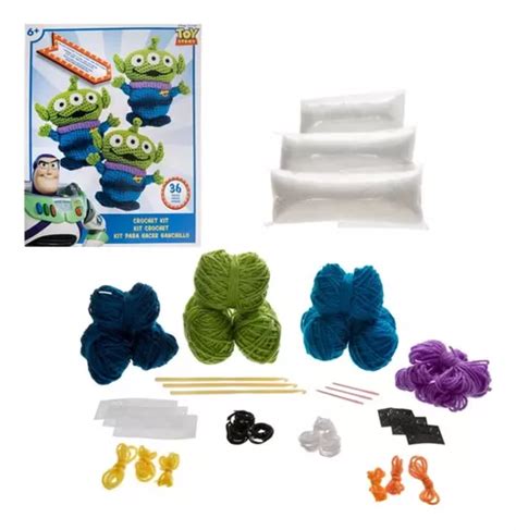 Kit Crochet Toy Story Marcianitos Disney Store Muñecos Tegid Meses