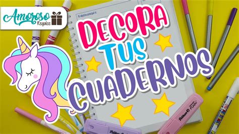 IDEAS PARA DECORAR CUADERNOS LETRAS BONITAS COMO MARCAR CUADERNOS