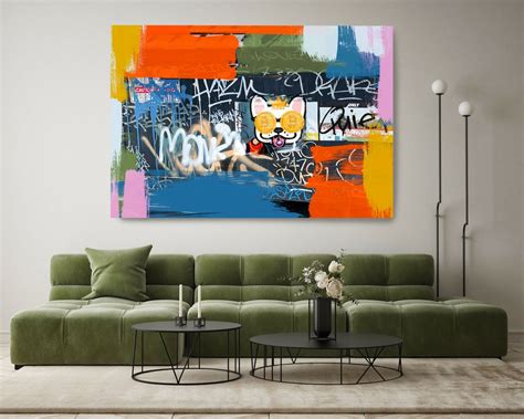 Street Art Project Green Street Art Graffiti Art Print Graffiti On