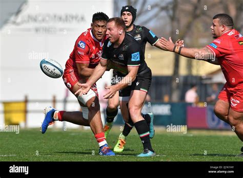 Parma Italy 26th Mar 2022 Giulio Bisegni Zebre During Zebre Rugby