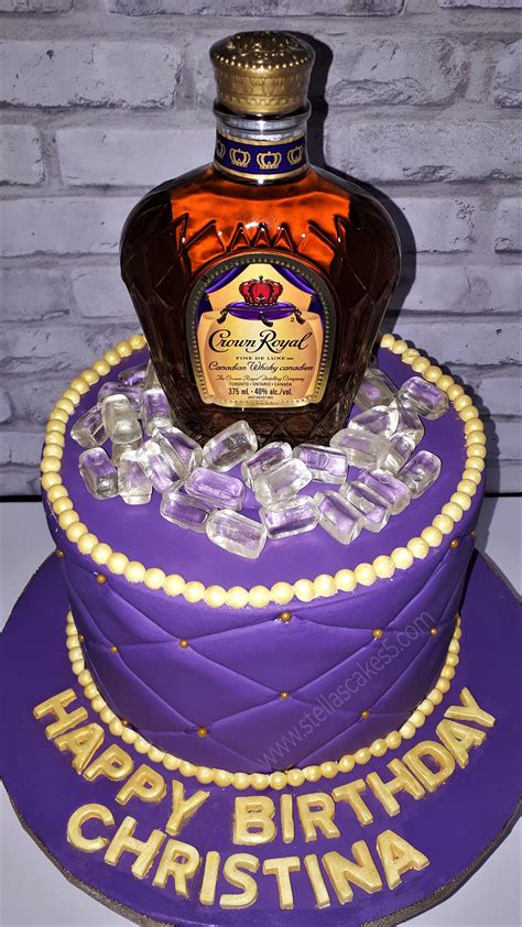 Crown Royal Birthday Cake Images