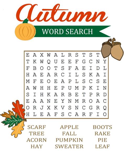 Free Printable Harvest Word Search Word Search Printable