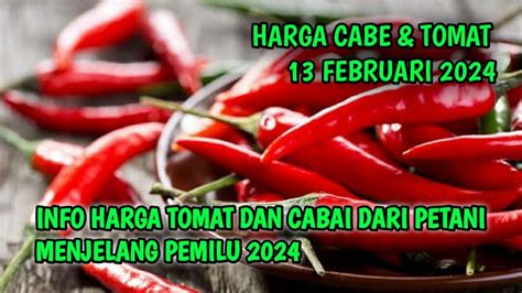 Harga Cabai Hari Ini 13 Februari 2024 Info Harga Cabe Rawit Hari Ini