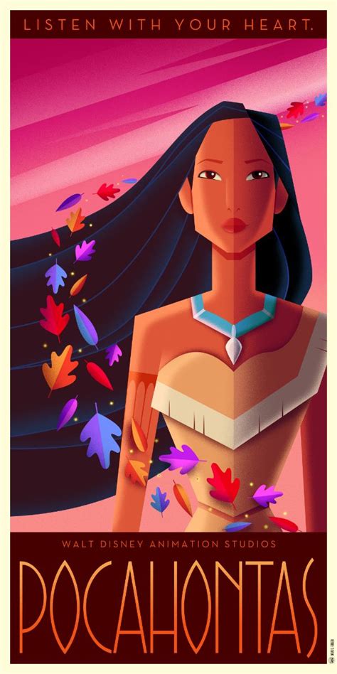 Pocahontas From Disney S The Princess And The Frog Movie Is Featured In