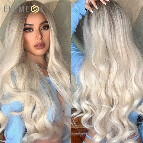 Black To Platinum Blonde Ombre Hair