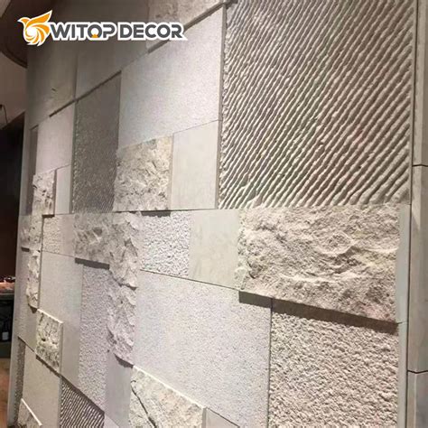 Wholesale Price Artificial Stone Faux Pu Wall Panels Mushroom Stone