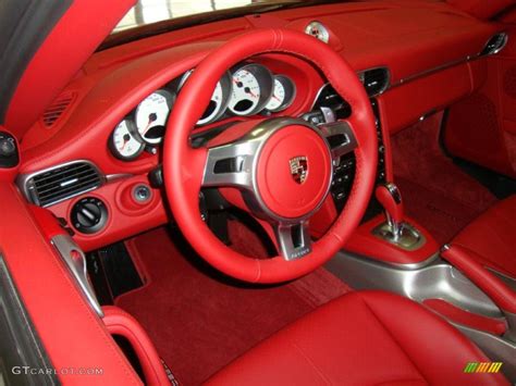 Carrera Red Interior 2011 Porsche 911 Turbo S Coupe Photo #41082219 ...