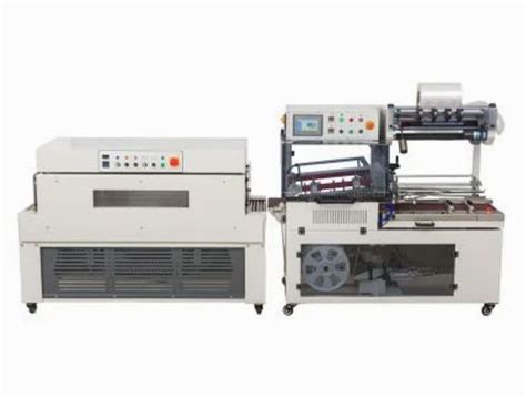 Automatic L Sealer With Shrink Tunnel Model Name Number Ql5545 And