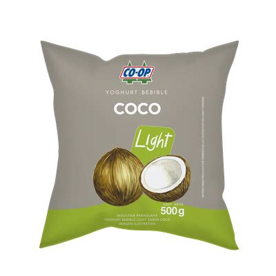 Yogurt bebible Light coco Lácteos CO OP