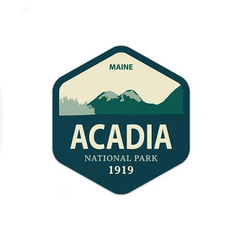 Acadia National Park Logo Benjamin Has Pollard