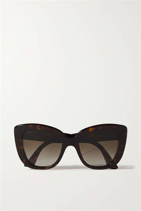 Gucci Eyewear Gg Cat Eye Tortoiseshell Acetate Sunglasses Net A Porter