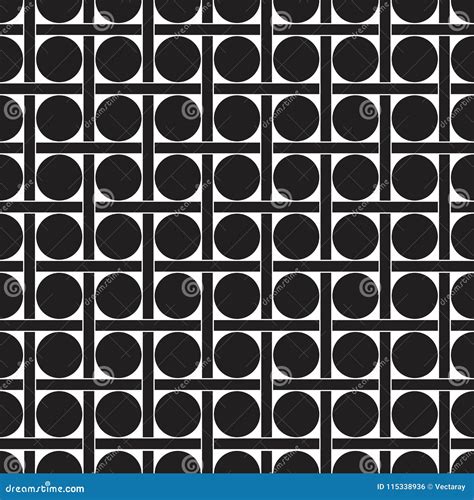 Seamless Abstract Geometric Circle Dot Pattern Background Texture Stock